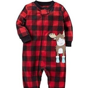 Carter's Boys 1 Pc Fleece 3T Pajamas PJ's